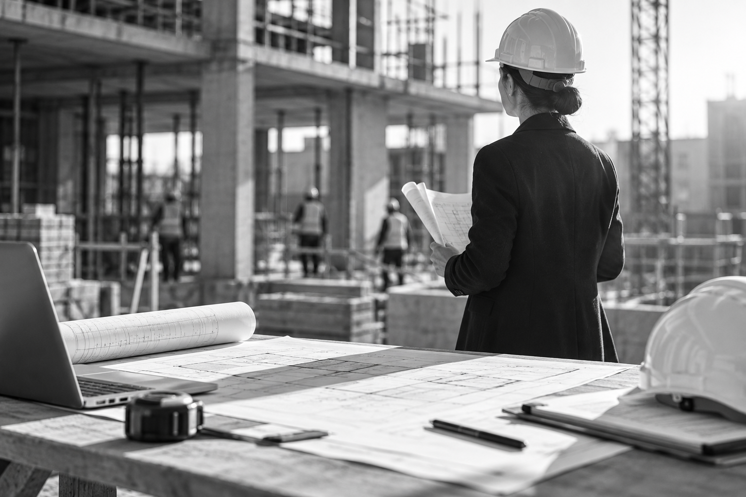 Management de proiect — prezență pe șantier și control de calitate